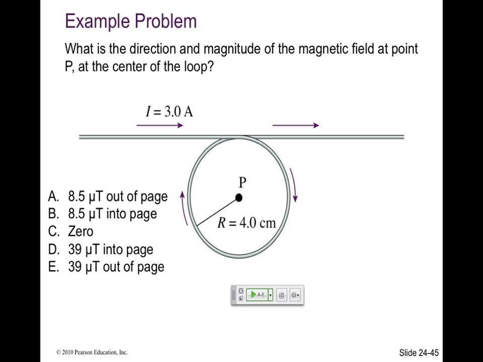 Solved What Is The Direction And Magnitude Of The Magnetic 8670