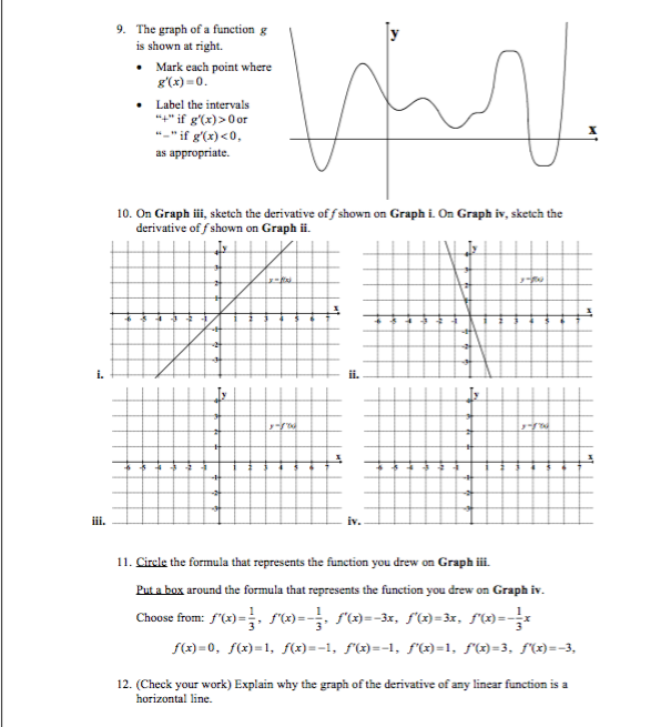 Solved The graph of a function g is shown at right. Mark | Chegg.com