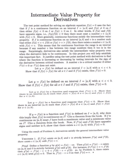 Solved The test point method for solving an algebraic