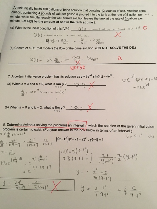 solved-a-tank-initially-holds-100-gallons-of-brine-solution-chegg