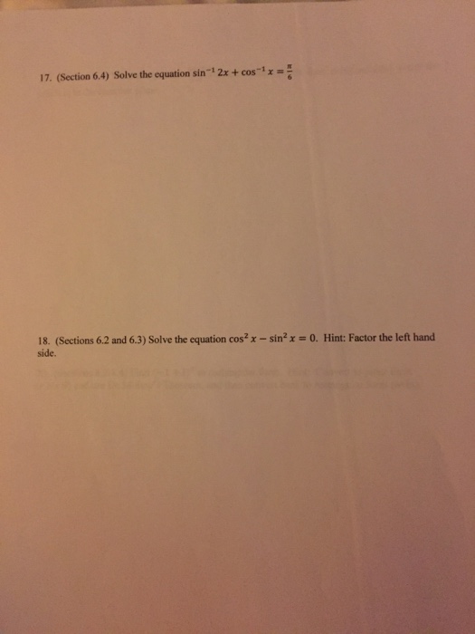 solve the equation 2 sin x 1 for 0 x 360