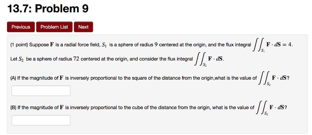 Solved Suppose F is a radial force field, S_1 is a sphere of | Chegg.com