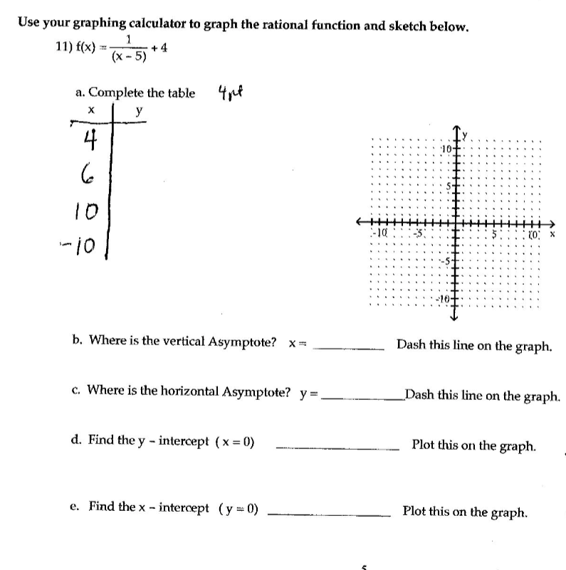 Graphing rational functions deals calculator