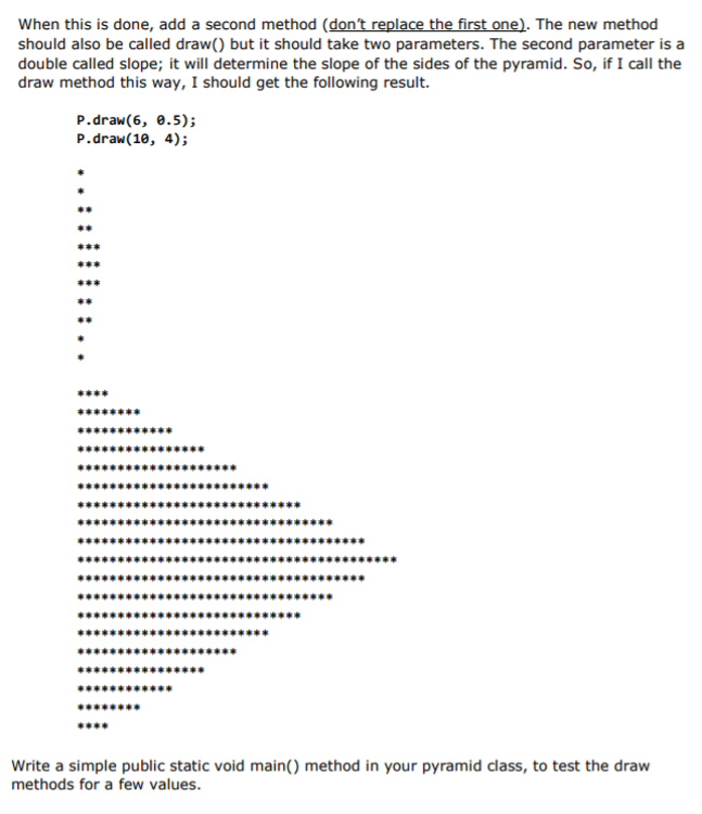 Solved In this assignment you are to write a Java class | Chegg.com