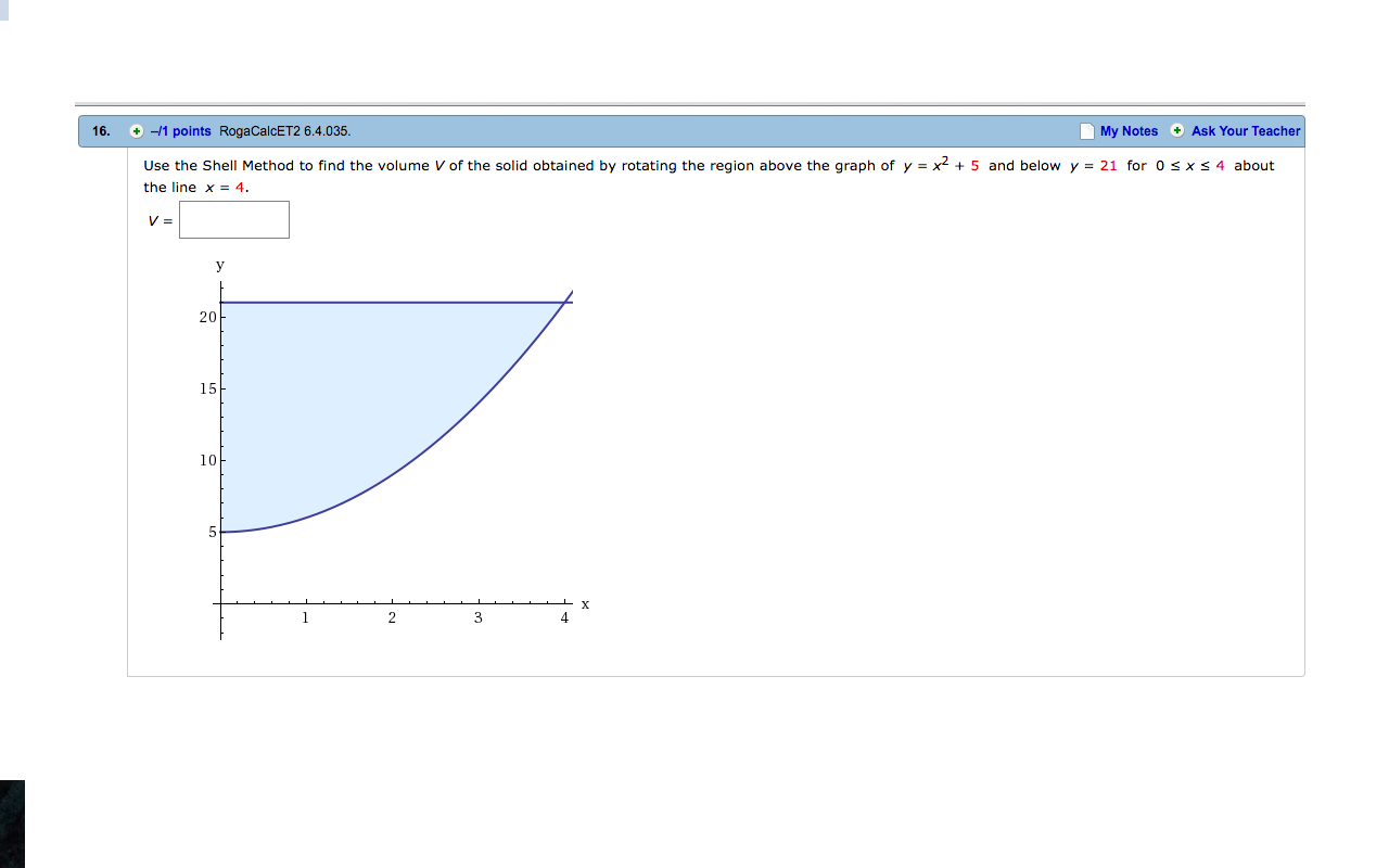 solved-use-the-shell-method-to-find-the-volume-v-of-the-chegg