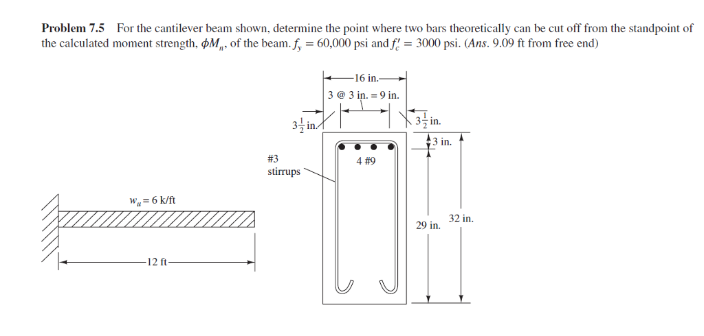 Solved For The Cantilever Beam Shown, Determine The Point 