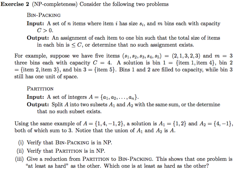 no assignment exists with the given information