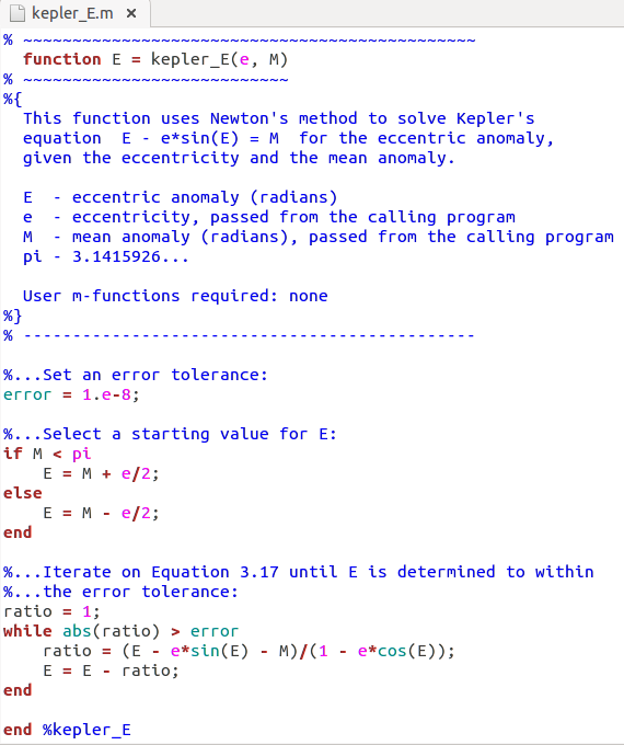 Matlab e - lasoparocket