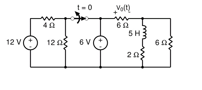 Solved Calculate and sketch v0(t) for all time t | Chegg.com