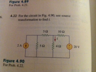 Solved For the circuit in Fig. 4.90. use source | Chegg.com