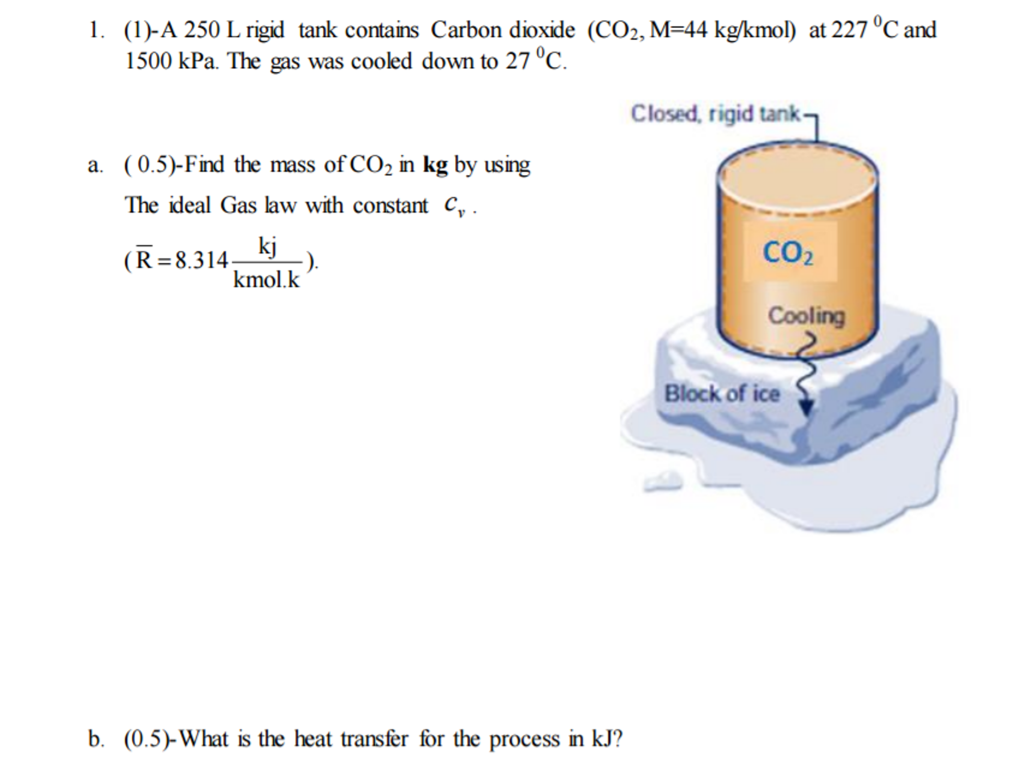 Solved 1 A 250 L Rigid Tank Contains Carbon Dioxide CO2 Chegg solved-1-a-250-l-rigid-tank-contains-carbon-dioxide-co2-chegg