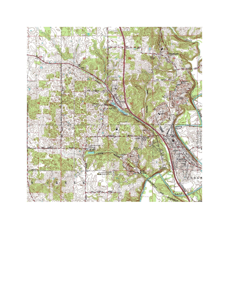 Solved I. Download the jpg file of Oolitic, Indiana from Doc