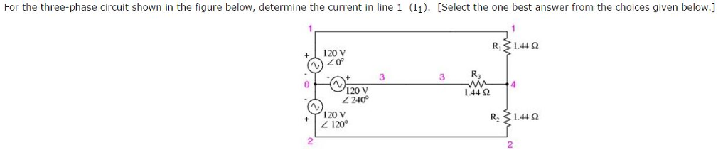 Solved For The Three-phase Circuit Shown In The Figure | Chegg.com