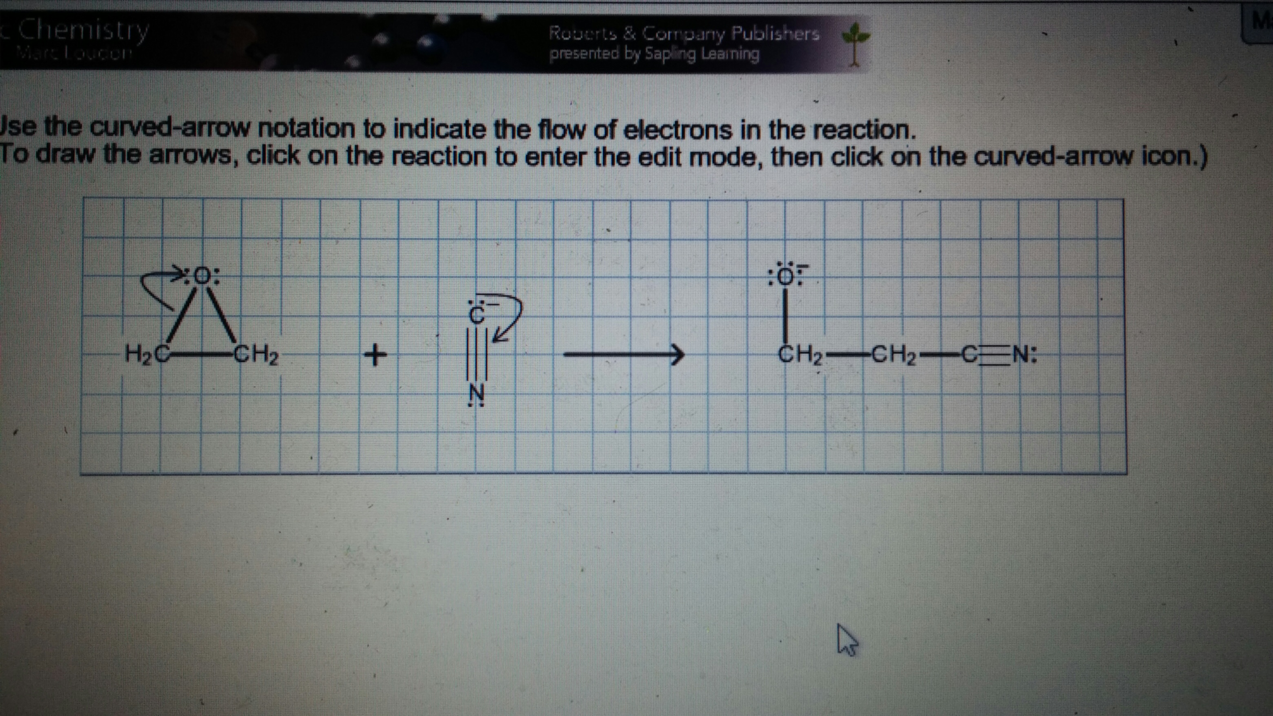 solved-use-the-curved-arrow-notation-to-indicate-the-flow-of-chegg