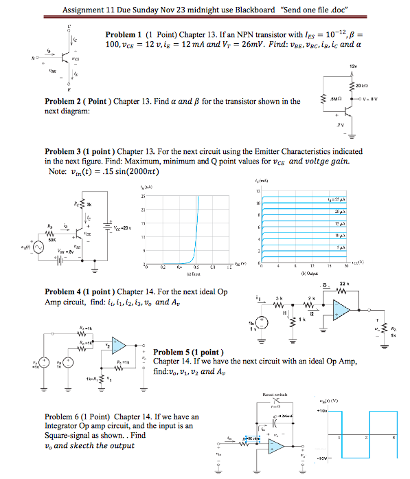 Solved If an NPN transistor with IES =10 ^12 , beta =100 ,