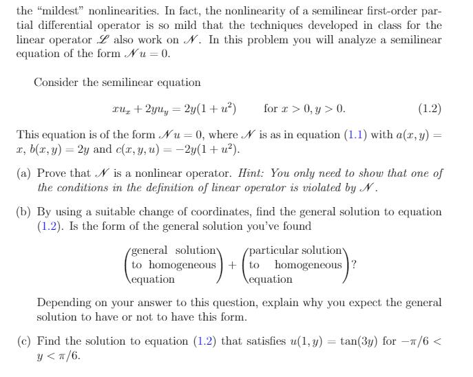 Solved Problem 1. So Far In Class, We Have Discussed Linear | Chegg.com