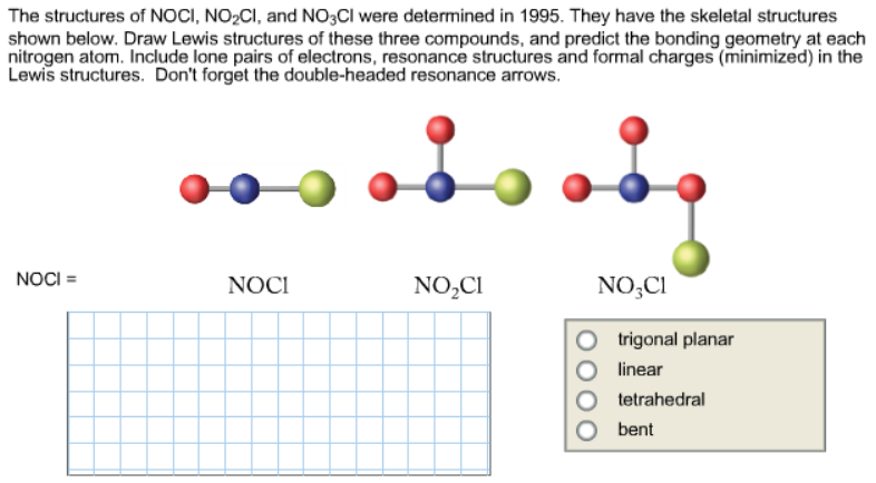 No3cl Lewis Structure