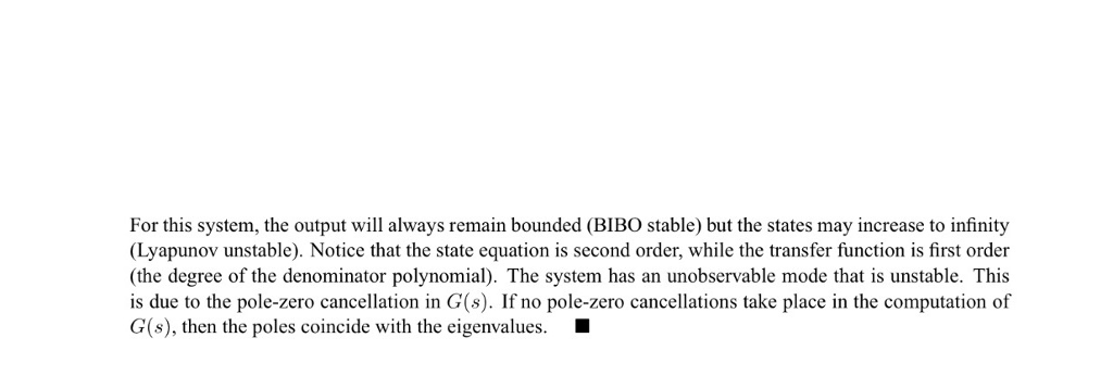 bibo stability condition bibo stability condition
