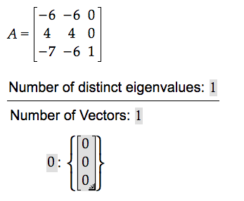 Solved Find all distinct eigenvalues of A. Then find the | Chegg.com