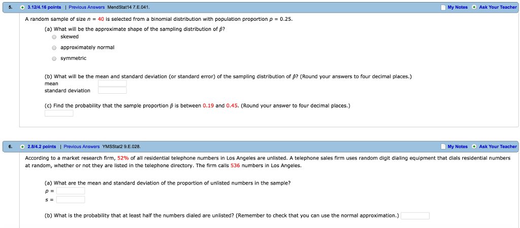 Solved A random sample of size n = 40 is selected from a | Chegg.com