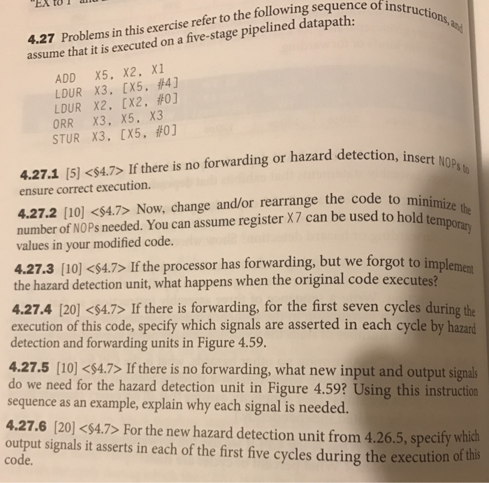 if-there-is-no-forwarding-or-hazard-detection-insert-chegg