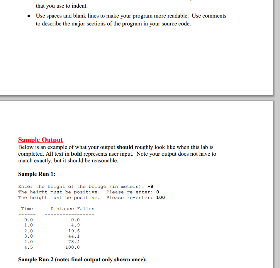 Solved Watermelon Program: Suppose Dave drops a watermelon | Chegg.com