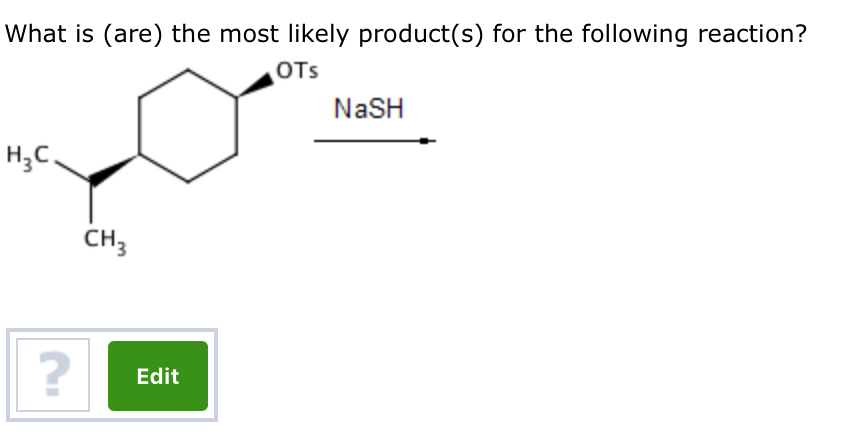 Solved What Is Are The Most Likely Products For The 