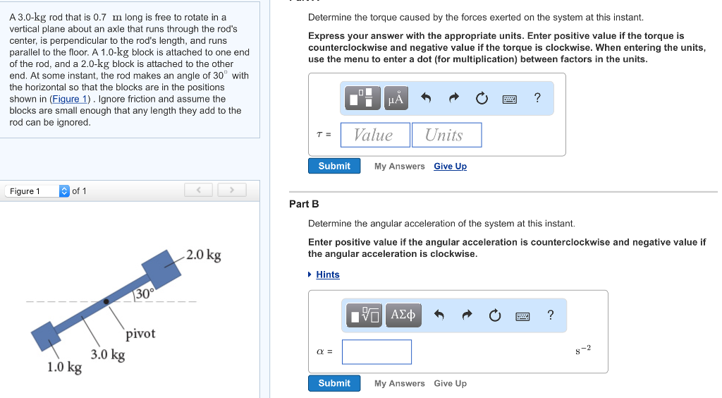Solved A 3 0 kg Rod That Is 0 7 M Long Is Free To Rotate In Chegg solved-a-3-0-kg-rod-that-is-0-7-m-long-is-free-to-rotate-in-chegg