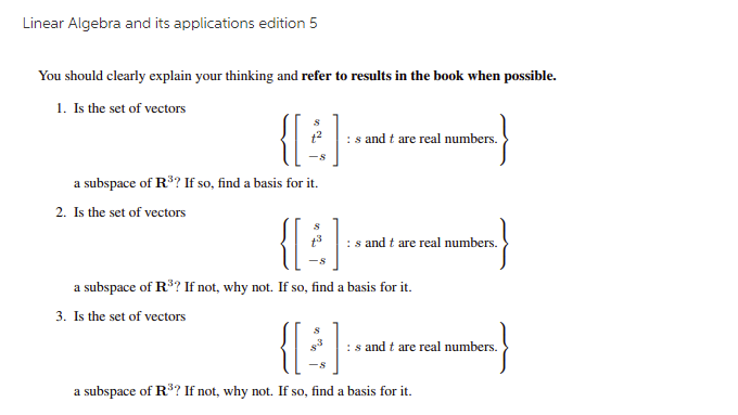 linear algebra with applications chegg