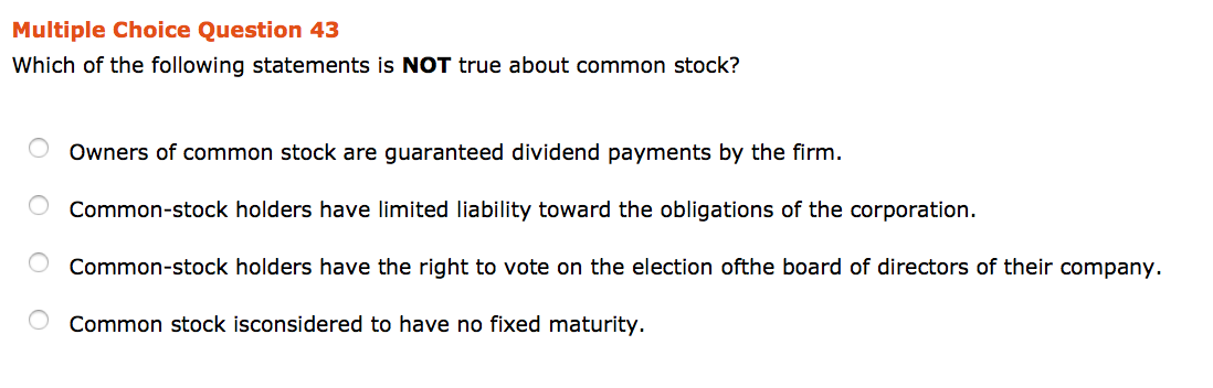 Solved Which of the following statements is NOT true about | Chegg.com