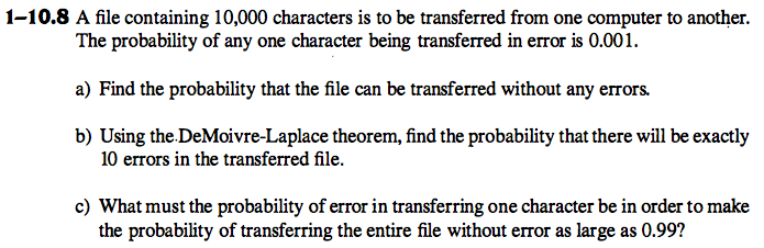 Solved A file containing 10,000 characters is to be | Chegg.com