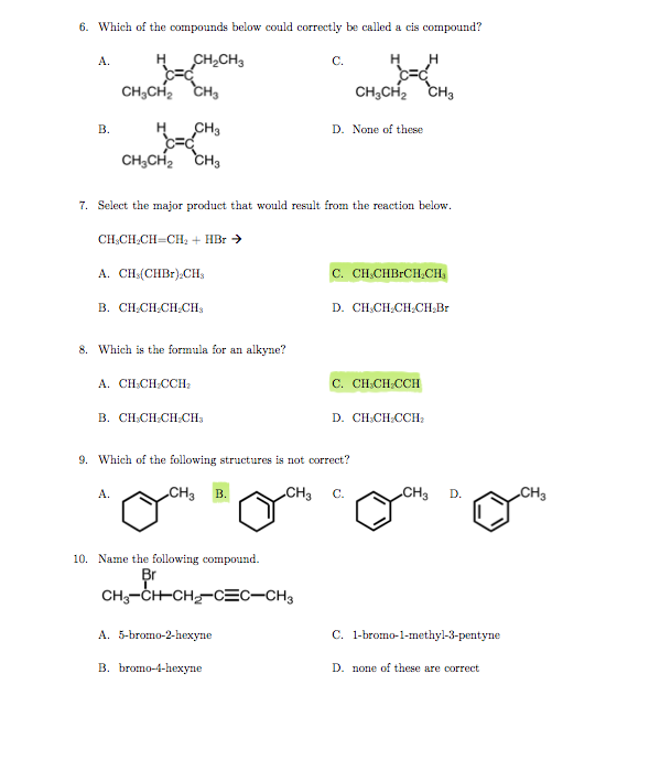 Solved I have answered the questions by highlighting the | Chegg.com