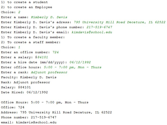 Solved Java Project # 8 Concepts Tested in this Program: | Chegg.com