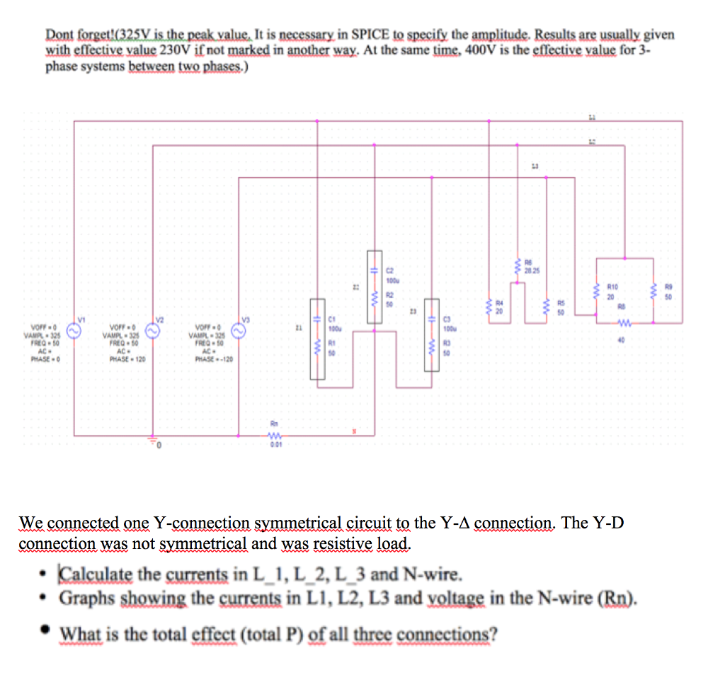 Solved Dont forget325V is the peak valueIt is necessary in | Chegg.com