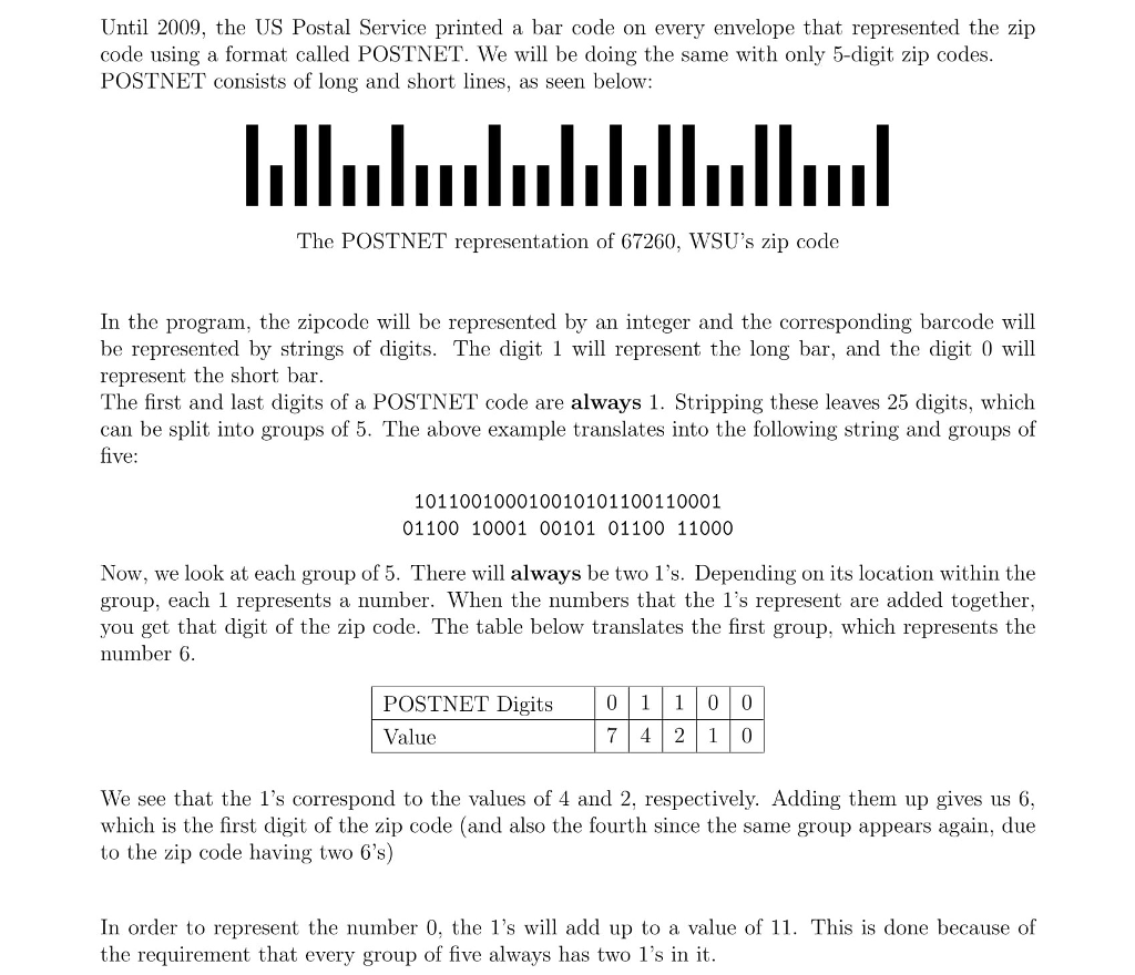 solved-until-2009-the-us-postal-service-printed-a-bar-code-chegg