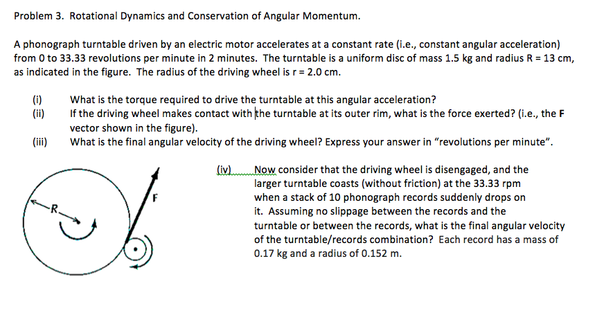 Solved: Rotational Dynamics And Conservation Of Angular Mo... | Chegg.com