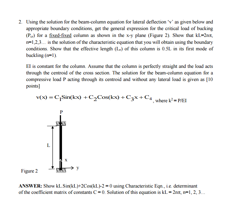 graphical analysis 3 column equation