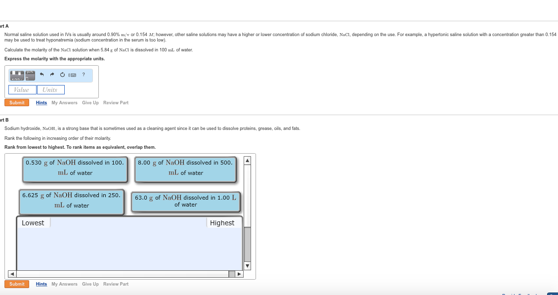 Normal saline solution used in IVs is usually around