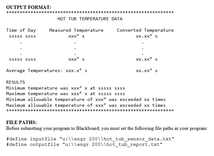Solved INTRODUCTION Hot tub temperature sensor data has been | Chegg.com