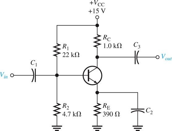 Solved Determine the dc voltages, VB, VE, and VC, with | Chegg.com