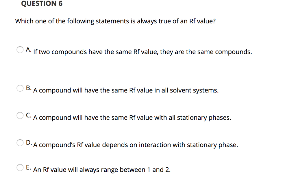 Solved QUESTION9 Rank the following molecules in order of | Chegg.com