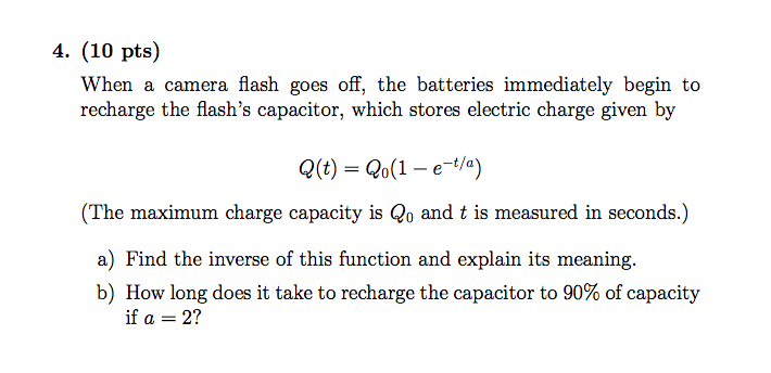 Solved Then a camera flash goes off, the batteries | Chegg.com