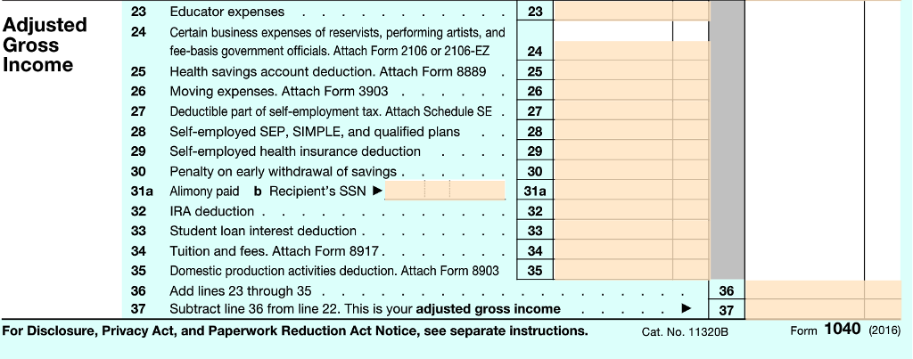 Solved Prepare a 2016 Form 1040 for the individual below. | Chegg.com