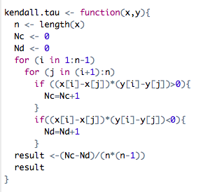Solved 5. Kendall's tau is a measure of association for | Chegg.com