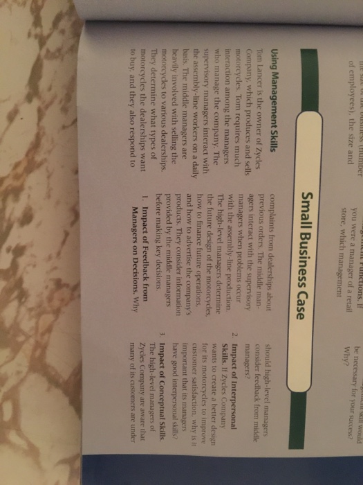 Solved Nctht Skill Would Be Necessary For Your Success I Chegg