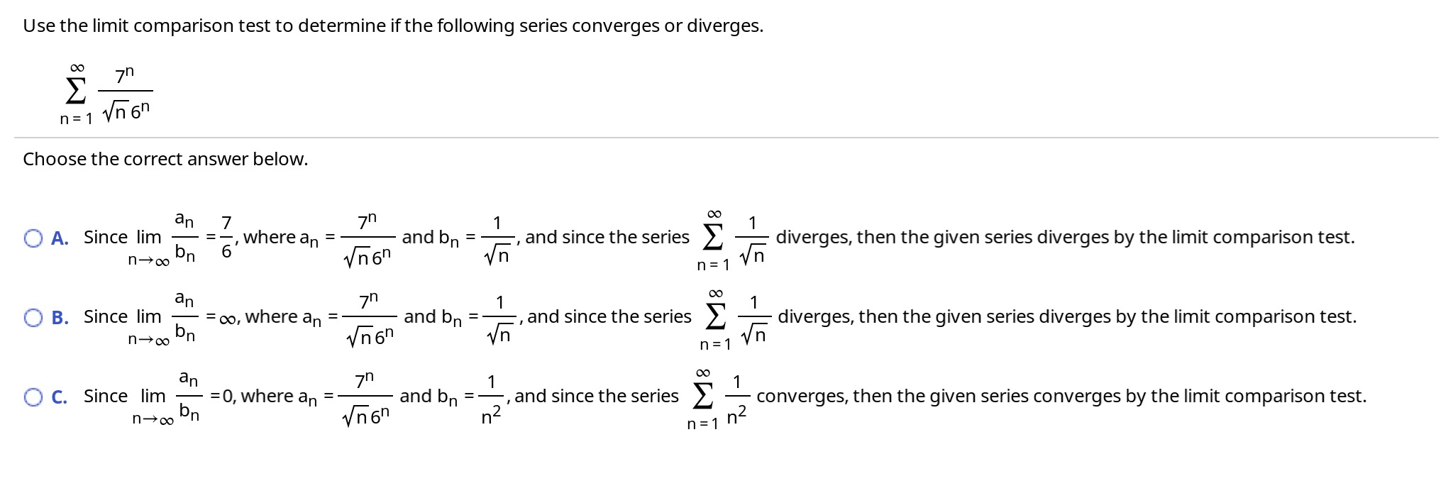 solved-use-the-limit-comparison-test-to-determine-if-the-chegg