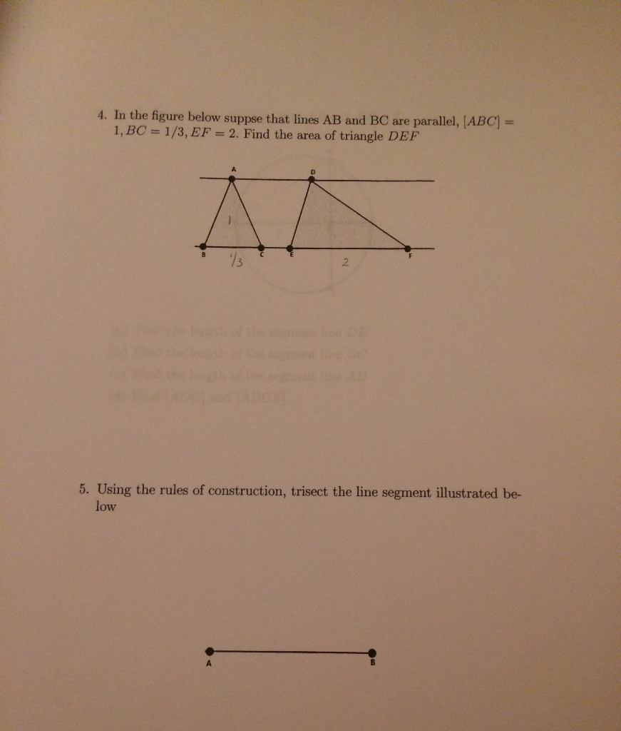 Solved In The Figure Below S That Lines AB And BC Are | Chegg.com