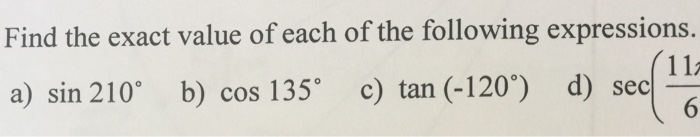 solved-find-the-exact-value-of-each-of-the-following-chegg