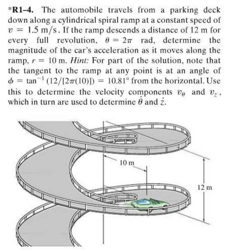 Motion Diagram Car On A Ramp