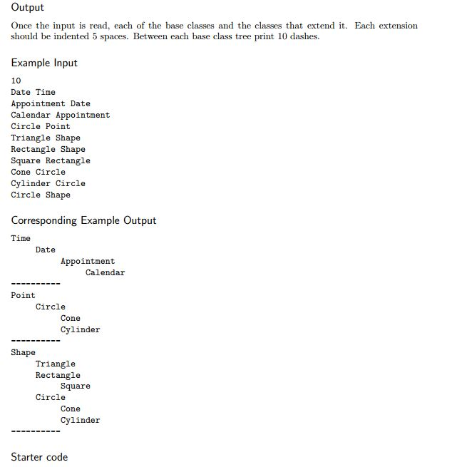 In object oriented programming classes can be related | Chegg.com